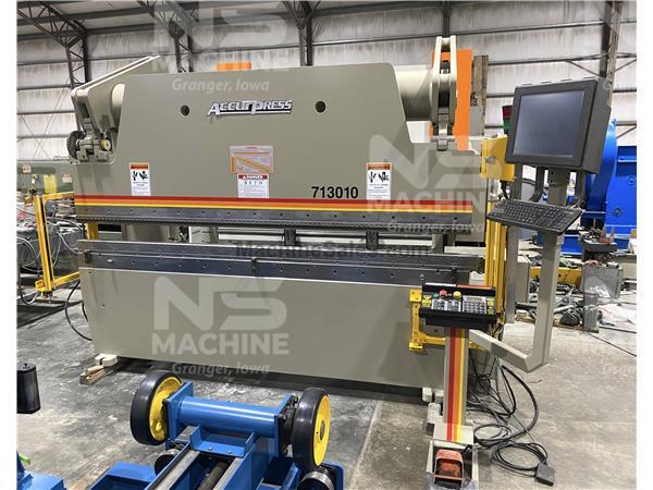 130 Ton Accurpress Press Brake, ETS3000 CNC, Wila Crowning/Clamping 130 Ton Accurpress Press Brake, ETS3000 CNC, Wila Crowning/Clamping