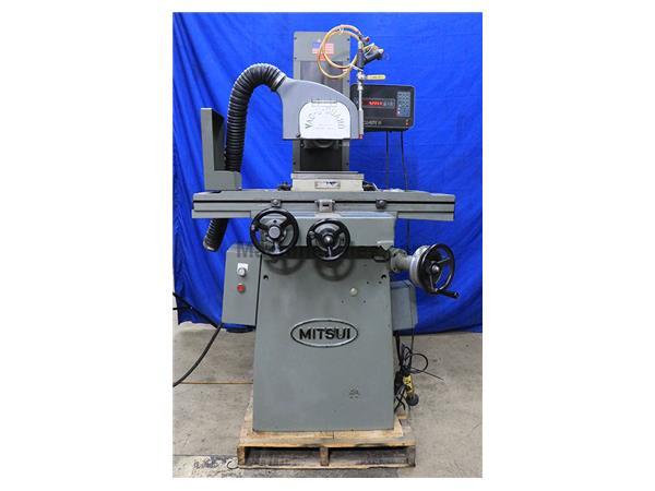 6&quot; Width 12&quot; Length MITSUI MSG-200MH, 1984, PERM-MAG CHUCK, ROLLER BEARING T SURFACE GRINDER, DRO
