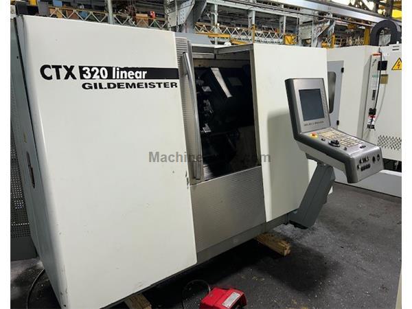 Gildemeister CTX-320 Linear CNC LATHE, Fanuc 180i
