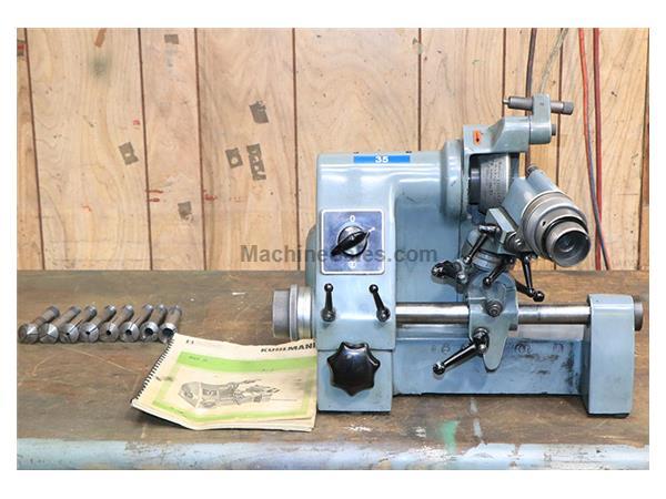 Kuhlmann SU2, 2000,MADE IN GERMANY, SINGLE LIP PANTOGRINDER TOOL  CUTTER GRINDER, COMPLETE, SINGLE PHASE