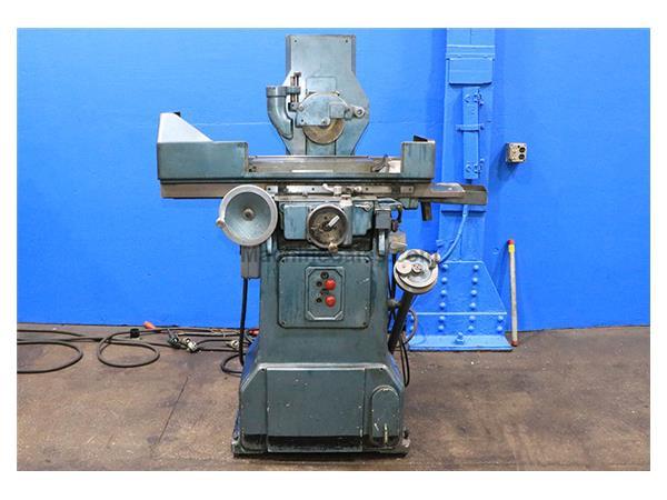 6&quot; Width 18&quot; Length Jones  Shipman 540, HYD. TABLE  POWER CROSSFEED, SURFACE GRINDER, FINE DIV. LBP EMC,
