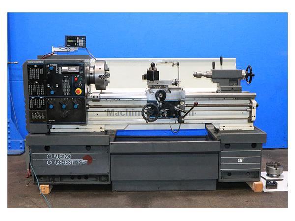 15" Swing 50" Centers Clausing-Colchester 8031 VS "TRIUMPH" ENGINE LAT 15" Swing 50" Centers Clausing-Colchester 8031 VS "TRIUMPH" ENGINE LAT