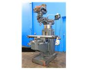 50" Table 3HP Spindle Seiki 4VH VERTICAL MILL, Vari-Speed, R-8, BoxWays, Power Tbl Fd