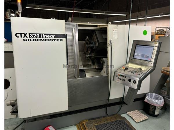 Gildemeister CTX-320 CNC LATHE, Heidenhain