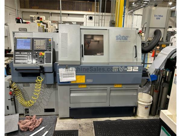 Star SV-32 CNC SWISS TYPE LATHE
