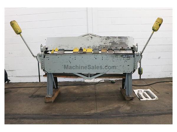 14Ga Thickness 72&quot; Width Dreis  Krump W36 FINGER (BOX  PAN) BRAKE