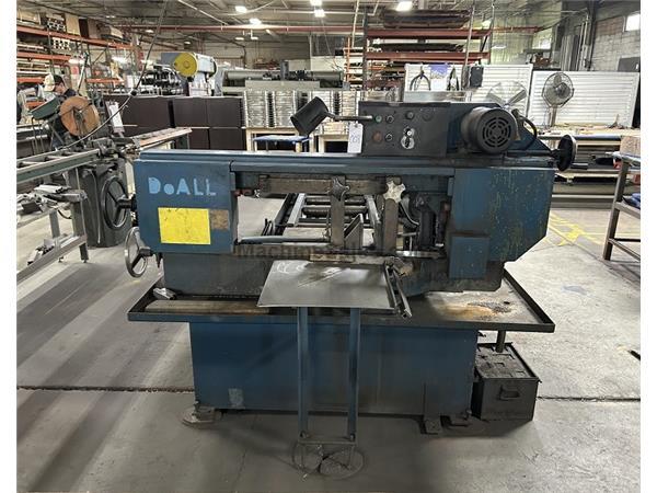 16&quot; Width 9&quot; Height DoAll C-916S Mitering HORIZONTAL BAND SAW, Swiveling Head, Vari-Speed,2 HP, 1&quot; Blade, Vise
