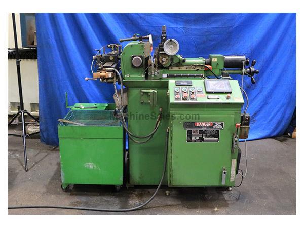 2.5&quot; Dia. Cap 7.5hp Motor HP Glebar TF9DHD, 2001, TOUCHSCREEN CONTROL AUTO CYCLE CENTERLESS GRINDER, DRESSERS, WORKREST, COOLANT