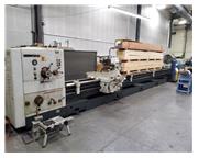 50" Swing 360" Centers Summit R50 ENGINE LATHE, Inch/Metric,6" Hole, 4-Jaw,