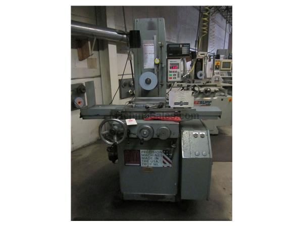 6" Width 18" Length Parker-Majestic 2Z, POWER ELEV., DRO, VARI-SPD SPINDLE SURFA 6" Width 18" Length Parker-Majestic 2Z, POWER ELEV., DRO, VARI-SPD SPINDLE SURFA