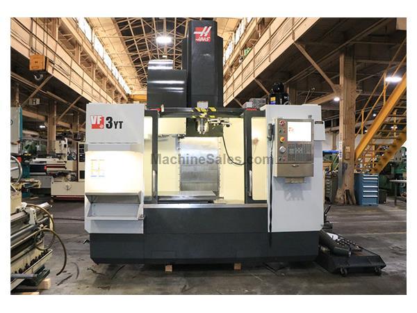 HAAS VF3YT/50 CNC VERTICAL MACHINING CENTER - NEW: 2012