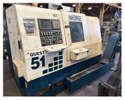HARDINGE QUEST-51 CNC LATHE W/ LIVE TOOLING - NEW: 2001