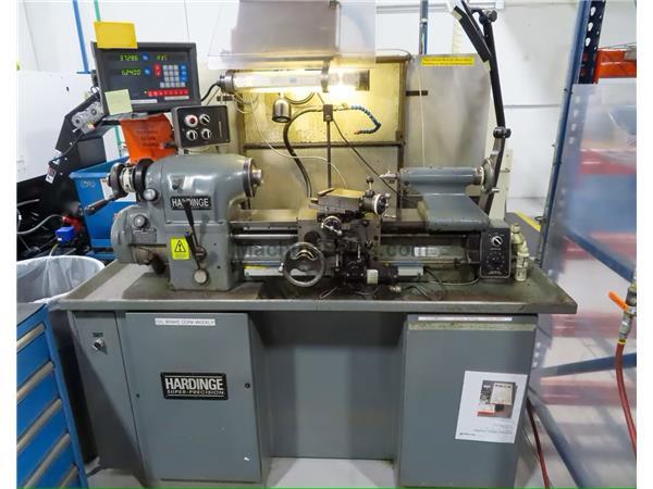 Hardinge HLV-H Pcision Tool Room Lathe, Newall DRO, 3,000 rpm. New 2000