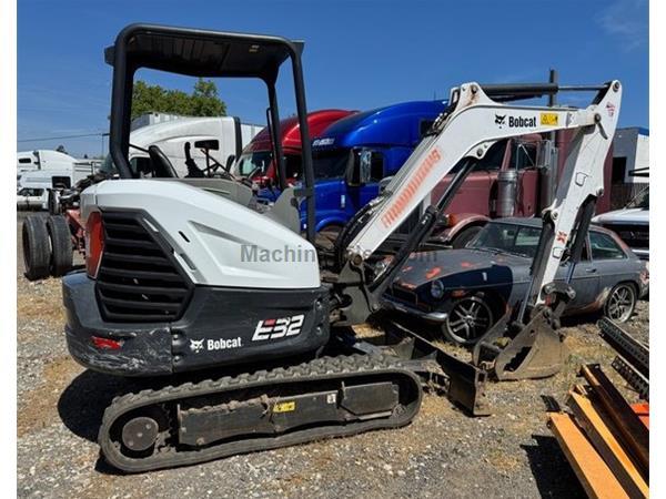 2020 Bobcat E32I Mini Excavator w/ Bucket RTR#5021346-01
