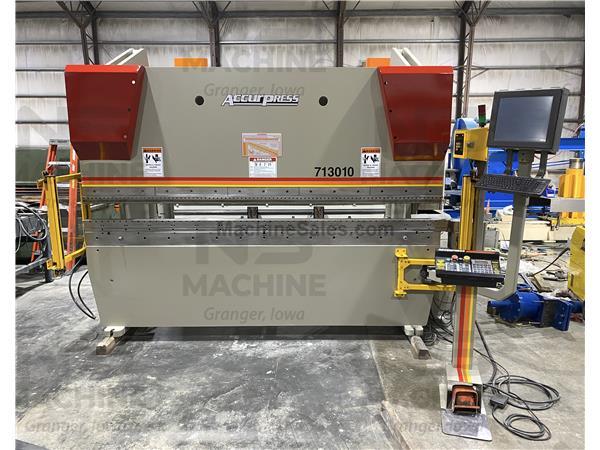 130 Ton Accurpress Press Brake, ETS3000 CNC, Wila Crowning/Clamping 130 Ton Accurpress Press Brake, ETS3000 CNC, Wila Crowning/Clamping