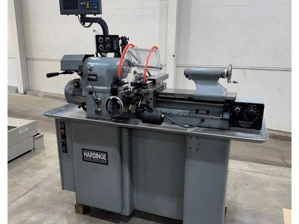 11&quot; x 18&quot; Hardinge HLV-H, Inch Threading, 5C Collet, 2-Axis DRO,