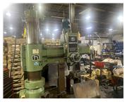 5' x 15" Nardini FRN 60 Radial Arm Drill, 1450 RPM, MT5, 24"