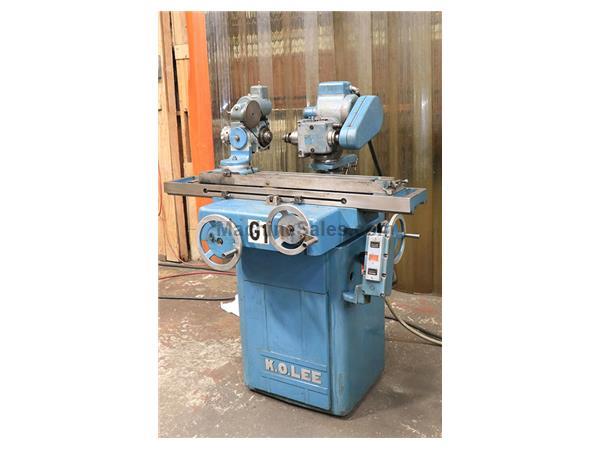 K.O. Lee DAKOTA SERIES #B6060, NEW 1985, ACCESSORIES TOOL  CUTTER GRINDER, TILTING WHEELHE
