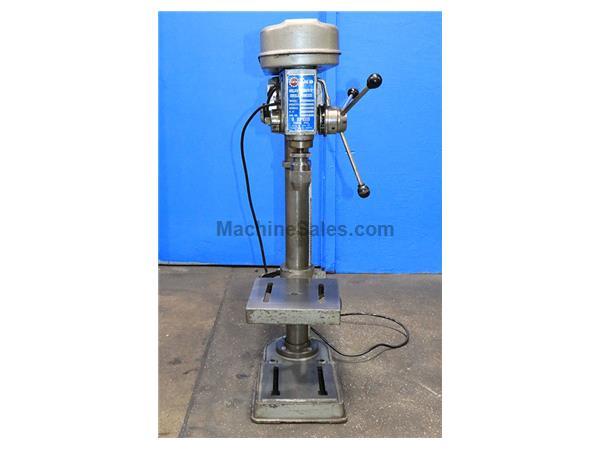 15" Swing 0.5HP Spindle Alceco AICO-144B DRILL PRESS, 5 Speed, Drill Chuck, Single Ph