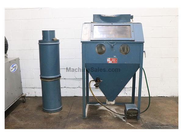 36" Width 24" Height Trinco 36/BP, WITH DUST COLLECTOR BLAST CLEANER, 36"W 36" Width 24" Height Trinco 36/BP, WITH DUST COLLECTOR BLAST CLEANER, 36"W