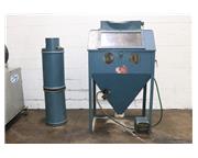 36" Width 24" Height Trinco 36/BP, WITH DUST COLLECTOR BLAST CLEANER, 36"W 