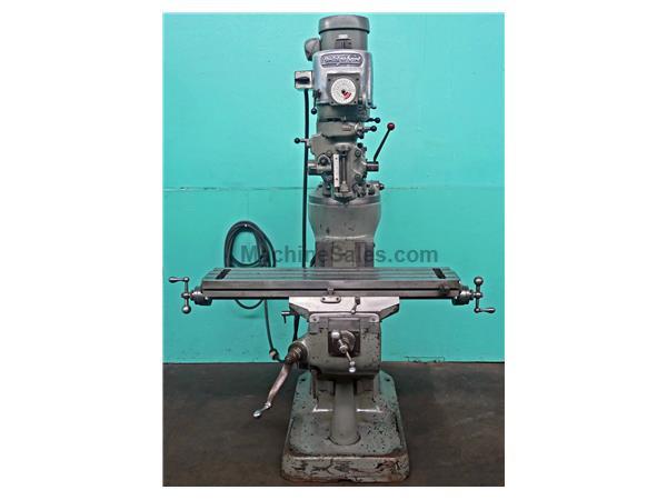 42" Table 1.5HP Spindle Bridgeport 2 J Vari-Speed VERTICAL MILL, Vari-Speed, Bridgepo