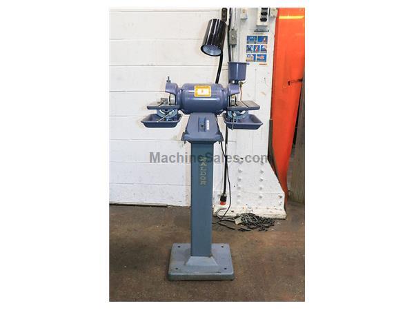6" Wheel 0.5HP Motor Baldor 500, 2017, PEDESTAL BASE,  WHEELS CARBIDE GRINDER, ½ HP