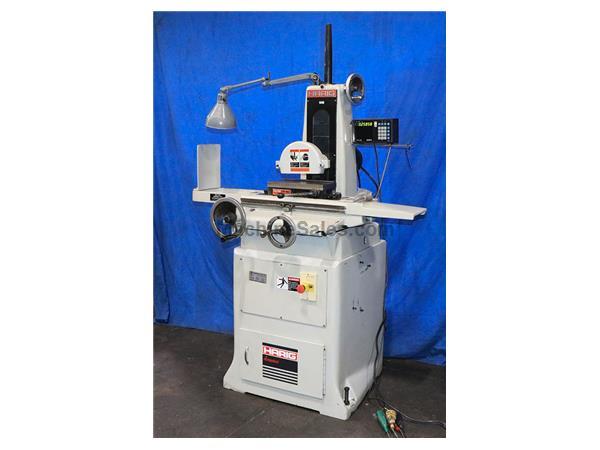 6" Width 18" Length Harig 618, 1995, CAST IRON BASE, SONY 1X DRO, PMC SURFACE GR