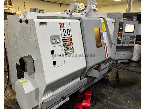 Haas SL-20T CNC LATHE, Toolsetter, Tailstock, Parts Catcher Haas SL-20T CNC LATHE, Toolsetter, Tailstock, Parts Catcher