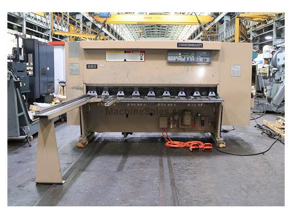 0.25" Cap. 96" Width Cincinnati 250HS8 SHEAR 0.25" Cap. 96" Width Cincinnati 250HS8 SHEAR