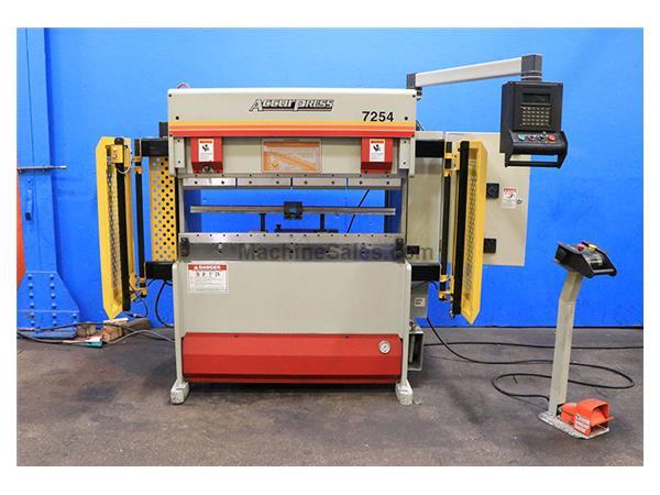 25 Ton 48&quot; Bed Accurpress 7254 PRESS BRAKE