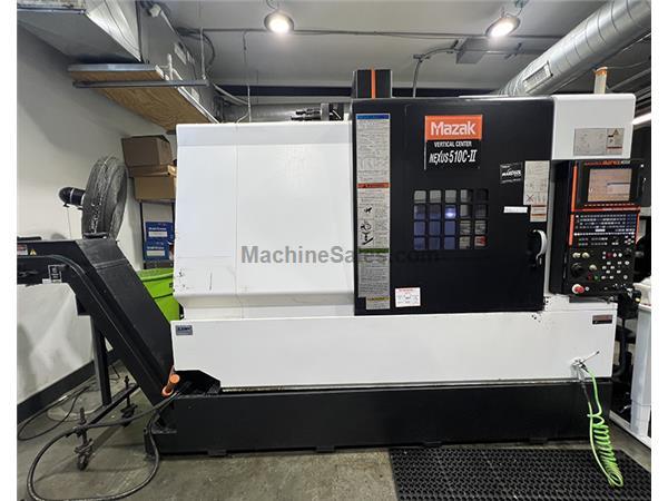 41" X Axis 20" Y Axis Mazak VCN 510C-II NEXUS VERTICAL MACHINING CENTER, MAZATRO 41" X Axis 20" Y Axis Mazak VCN 510C-II NEXUS VERTICAL MACHINING CENTER, MAZATRO