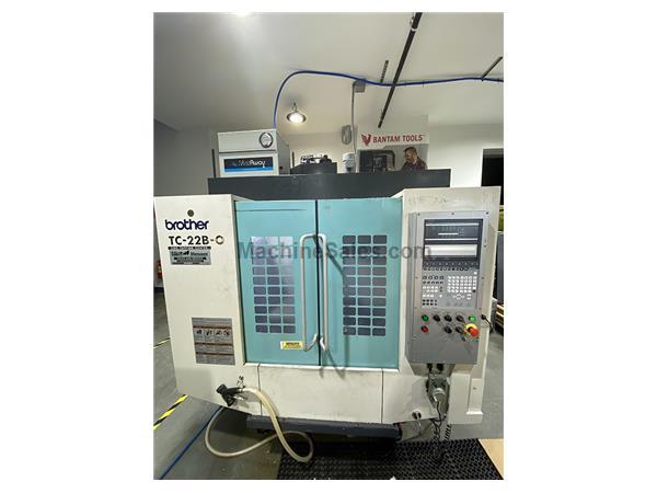 27.6&quot; X Axis 17.7&quot; Y Axis Brother TC-22B-0 VERTICAL MACHINING CENTER