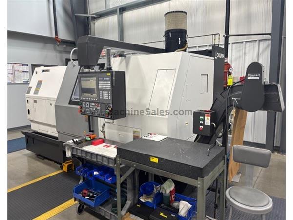 Okuma LB-35III CNC LATHE, OSP P300L, 15&quot; Chk., Toolsetter, Chip Conv.