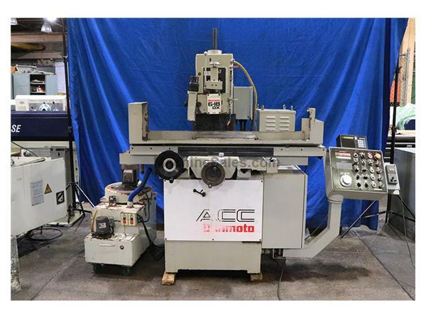 6" Width 18" Length Okamoto ACC-618DX3, 1995, PROG. AUTO IDF, 3X AUTO FEEDS SURF 6" Width 18" Length Okamoto ACC-618DX3, 1995, PROG. AUTO IDF, 3X AUTO FEEDS SURF