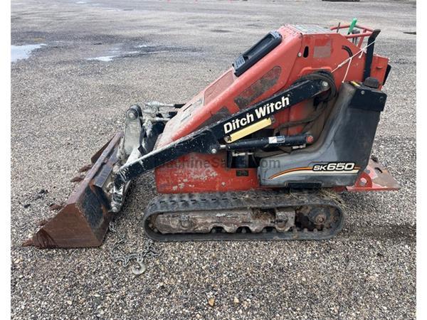 2011 Ditch Witch SK650 Stand-On Skid Steer RTR#5013434-01
