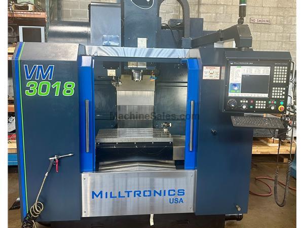 Milltronics VM3018 Vert Machining Center, 34" x18" Tbl, XYZ=30&qu