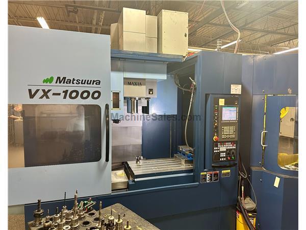 Matsuura VX-1000 Vert Machining Center w/ 24-Station Pallet Shuttle System