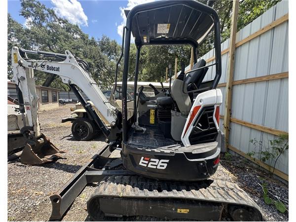 2022 Bobcat E26 Compact Excavator RTR#5073701-01