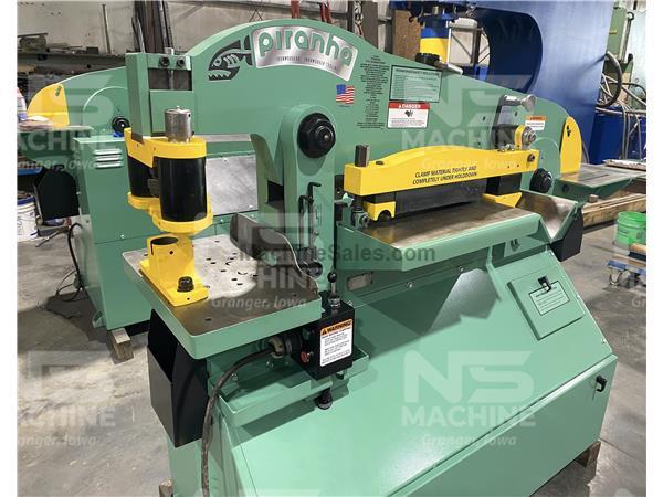 70 Ton Piranha P70 Ironworker, NEW Parts! NEW Blades!