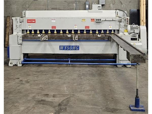 Wysong 10&#39; x 1/4&quot; Mechanical Power Squaring Shear