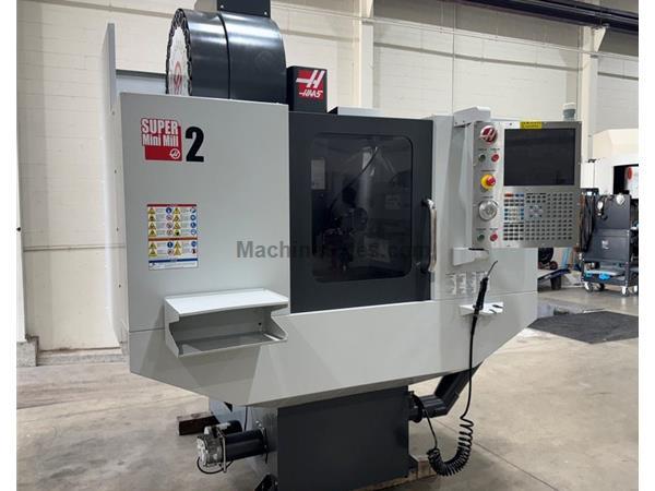 Haas Super Mini Mill 2, 40&quot; x 14&quot; Tbl, 20&quot;X, 16&quot;Y, 14&q