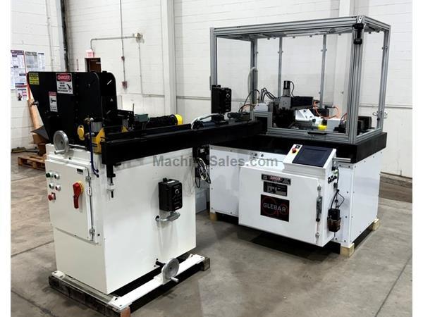 Glebar GT-610G, 8.6&quot;W x 10&quot;&#216; Whl, 15HP, Servo Slides &amp; D