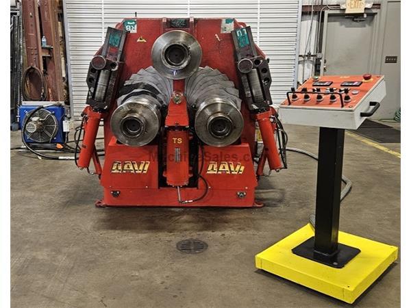 Davi 5&quot; x 5&quot; x 5/8&quot; 3-Roll Double Pinch Angle Roll
