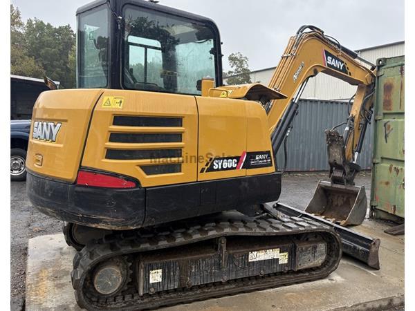 2021 Sany SY60C Mini Excavator, Enclosed Cab RTR# 5093334-01