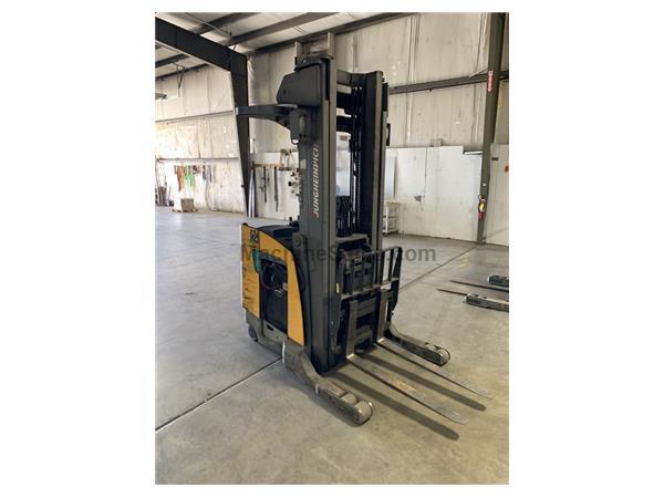 2018 Junghienrich ETR340 Electric Reach Truck RTR# 5103421-02