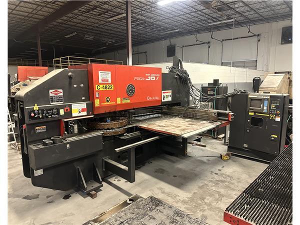 1997 - 33 Ton Amada Pega 367 CNC Turret Punch