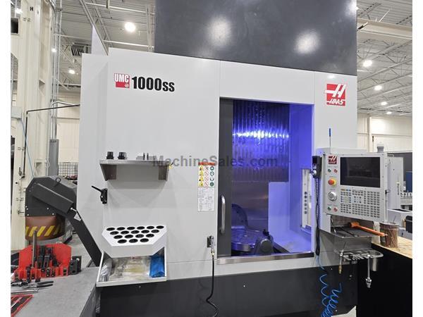 Haas UMC 1000SS CNC Universal 5 Axis Machining Center