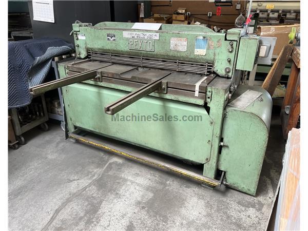 52&quot; x 12 GA. Pexto 12U52 Mechanical Shear