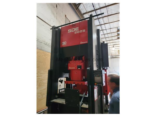 2014 - 220 Ton Amada SDE-2025 Servo Driven Straightside Punch Press